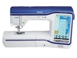 Brother 8550 combination embroidery -quilting and sewing machine.