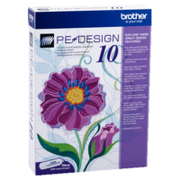 Brother PE-DESIGN 10 Embroidery Design and Digitizing Software