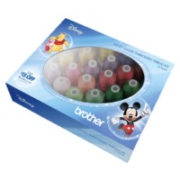 Brother Disney Classic Embroidery Thread Kit: 24 Spools