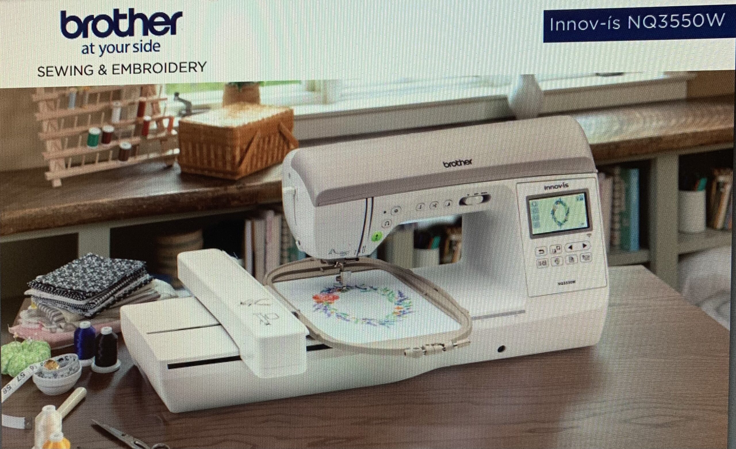 Computerized Sewing and Quilting Machine (Refurbished)