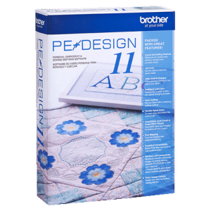 Brother | PE-DESIGN 11 Personal Embroidery and Sewing Digitizing Software