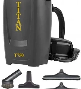 TITAN T750 Corded Backpack Vacuum Cleaner